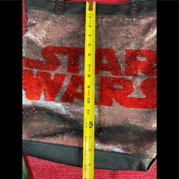 Star Wars Disney park sequin double sided tote bag - Picture 5 of 11